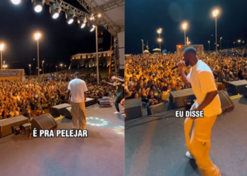 Cantor promove ‘pagodão gospel’ na Marcha Para Jesus Salvador e divide opiniões; veja