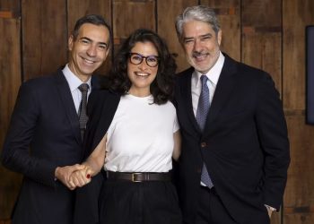 William Bonner se despede do ‘Jornal Nacional’; Renata Vasconcellos e César Tralli formarão nova dupla 