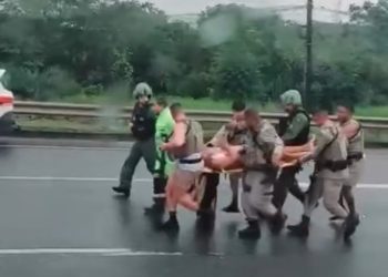 POLICIAL BALEADO: PM da 81ª CIPM sofre tentativa de assalto após sair do serviço em Simões Filho