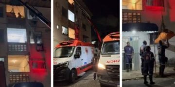 Mulher de 250 quilos é resgatada em Cajazeiras com guindaste