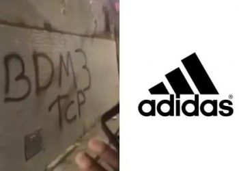 BDM adota marca Adidas como símbolo em Salvador e comerciante é obrigado a trocar roupa para trabalhar