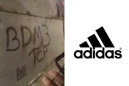 BDM adota marca Adidas como símbolo em Salvador e comerciante é obrigado a trocar roupa para trabalhar