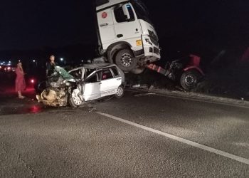 CANDEIAS: grave acidente é registrado próximo à Fundação Dr. Jesus