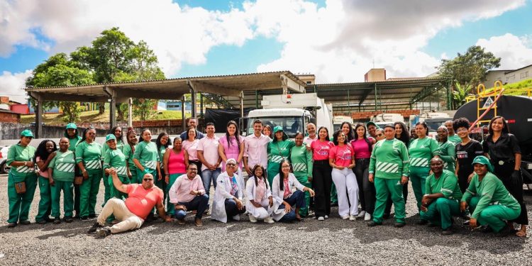 Outubro Rosa: Ação da SEMAN valoriza servidoras e reforça a importância do autocuidado e combate ao câncer de mama