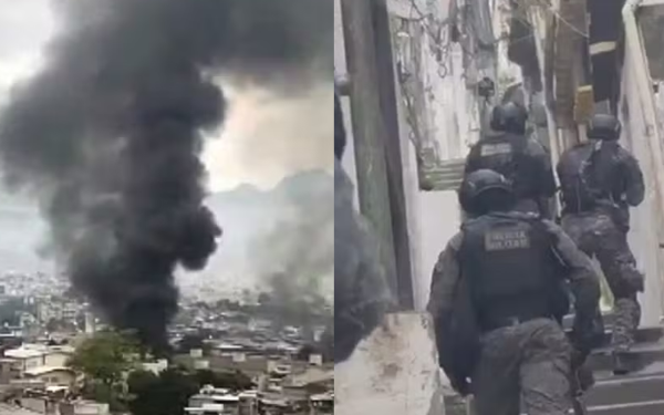Megaoperação contra Comando Vermelho no Rio deixa 20 mortos e 56 presos