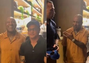 Após confusão no Spaten Fight Night, Popó e Werdum se reencontram e selam a paz: “O esporte sempre vence”