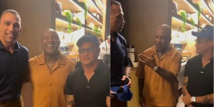 Após confusão no Spaten Fight Night, Popó e Werdum se reencontram e selam a paz: “O esporte sempre vence”