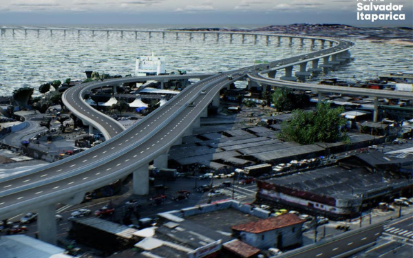 Governo desapropria área para construção de acessos à Ponte Salvador-Itaparica