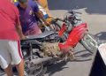 Motorista tenta cruzar linha férrea e sofre acidente em Candeias