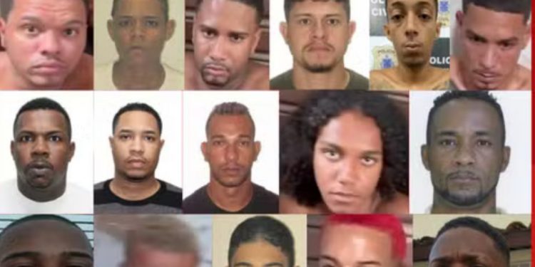 Ao menos 16 suspeitos da Bahia são presos em megaoperação no Rio de Janeiro; um morto foi identificado