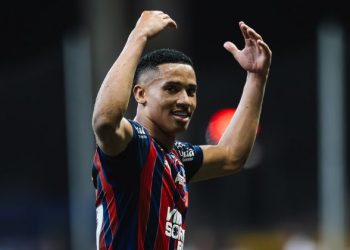 Antes do Ba-Vi, atacante do Bahia provoca o Vitória: ‘Foco é totalmente no Vice’