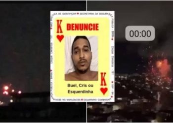 Comando Vermelho faz queima de fogos em Salvador para celebrar aniversário de Buel