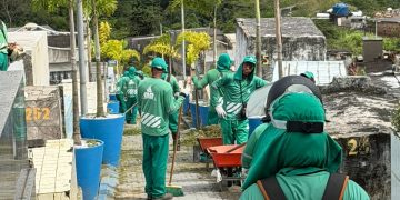 Candeias: Cemitérios passam por mutirão de limpeza para Dia de Finados