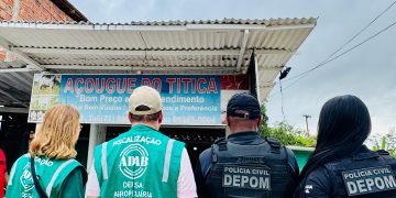 Dois são presos em flagrante por abate clandestino e venda de carne imprópria ao consumo em açougue de São Sebastião do Passé