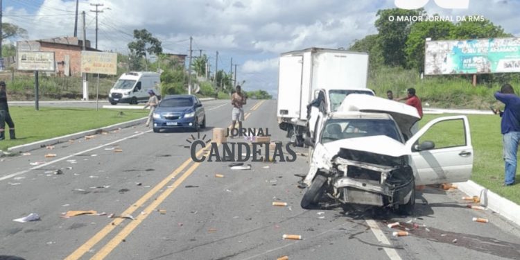 Acidente é registrado na tarde segunda -feira na BA-523