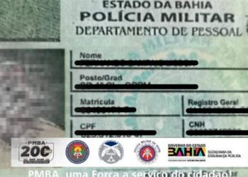 Falso PM é preso após apresentar identidade funcional falsa durante abordagem em Lauro de Freitas