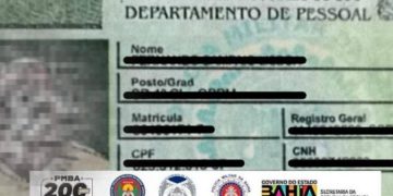 Falso PM é preso após apresentar identidade funcional falsa durante abordagem em Lauro de Freitas