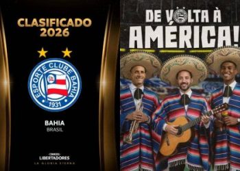 Bahia garante classificação histórica para a Libertadores pelo segundo ano consecutivo