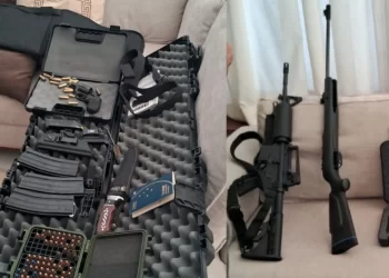 GROSSO CALIBRE: Operação apreende arsenal pesado em casa de luxo em Simões Filho