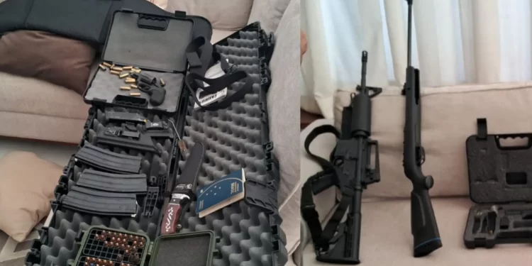 GROSSO CALIBRE: Operação apreende arsenal pesado em casa de luxo em Simões Filho