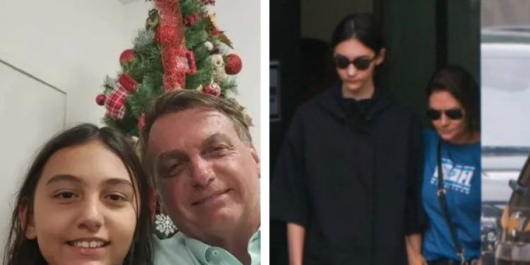 Filha de Jair Bolsonaro chama atenção nas redes sociais após visitar o pai na PF