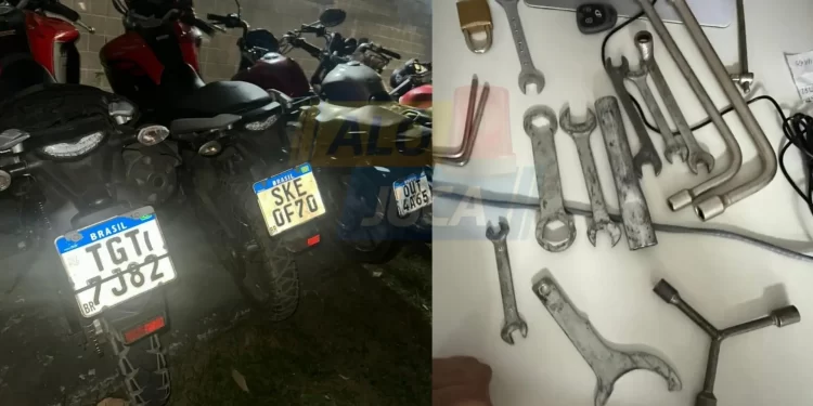 CETO do 12º BPM recupera motos roubadas e captura suspeito após perseguição em Camaçari