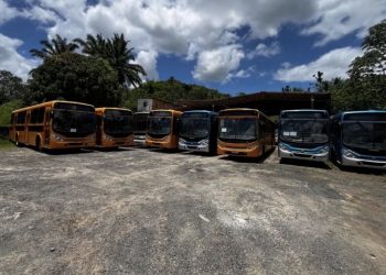 SFC: Mãe faz vaquinha para filho conseguir estudar após Calmon dar calote de 10 meses e empresa recolher ônibus