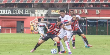 Leão na Série A! Vitória vence o São Paulo e permanece na elite do futebol brasileiro