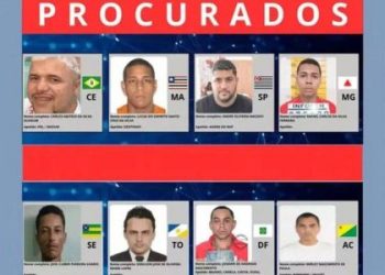Bahia tem cinco foragidos entre os mais procurados do Brasil