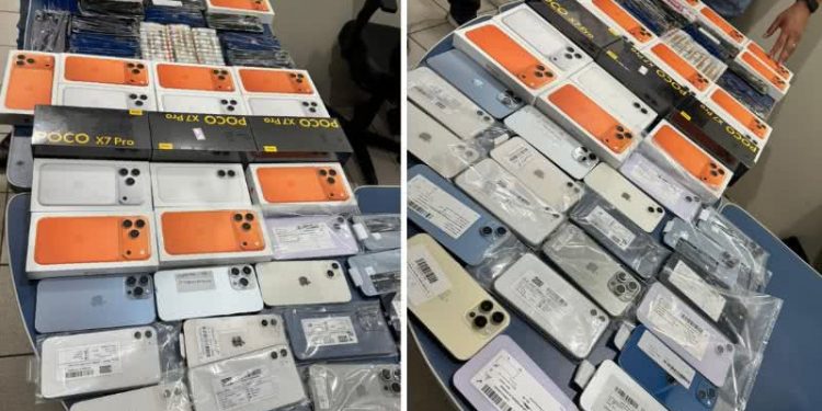 Carga de iPhones e ampolas de Mounjaro avaliada em mais de R$ 500 mil é apreendida em Vitória da Conquista; destino seria Alagoinhas
