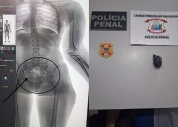Mulher é flagrada tentando entrar com drogas nas partes íntimas em cadeia de Salvador