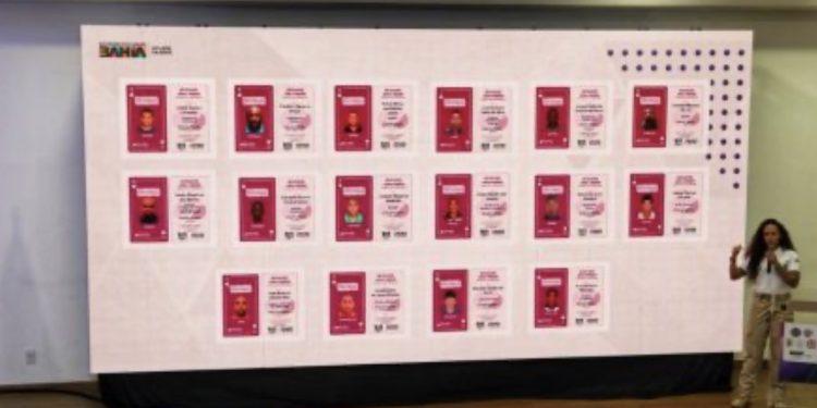 Bahia lança Baralho Lilás com 16 procurados por violência contra a mulher