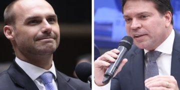 Hugo Motta cassa mandatos de Eduardo Bolsonaro e Ramagem