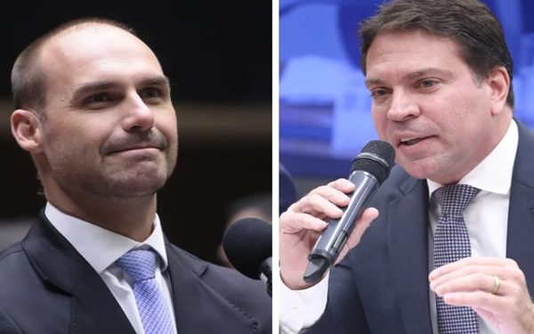Hugo Motta cassa mandatos de Eduardo Bolsonaro e Ramagem