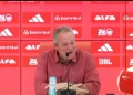 Novo treinador do Internacional faz declaração homofóbica: “não quero treinar time com camisa rosa, parece de viado”.