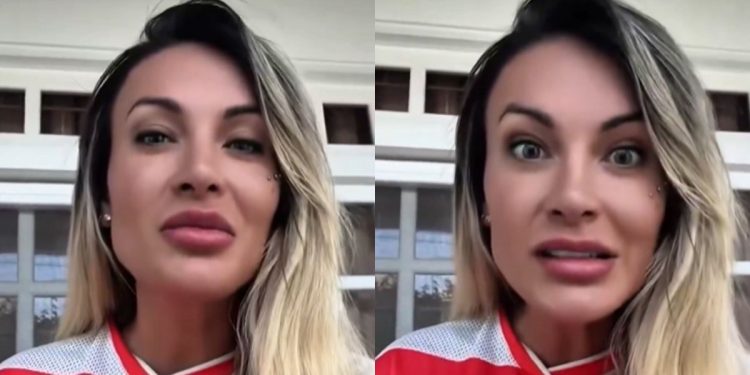 Andressa Urach se justifica após receber críticas sobre vídeo com filho e cita Bíblia